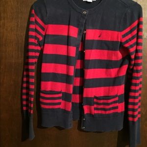 Nautica button down sweater